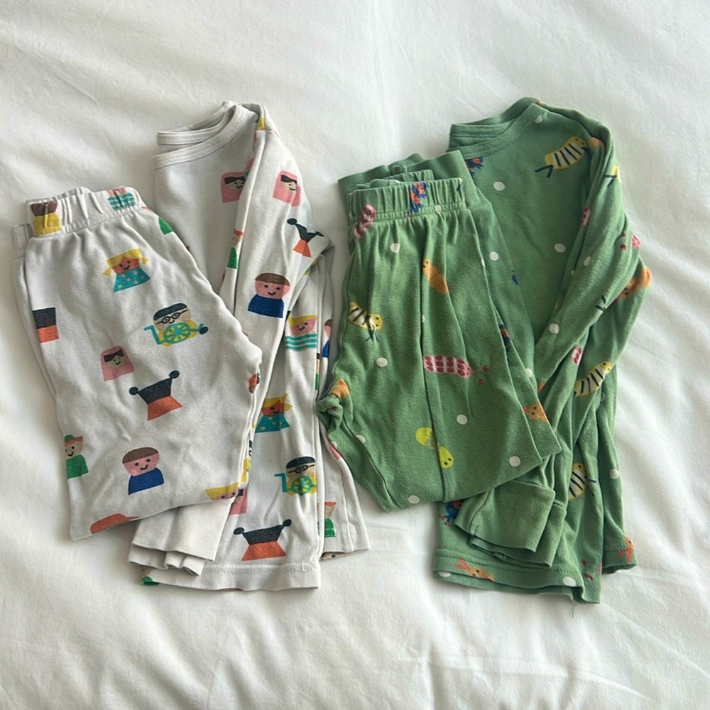 Target Exclusive Christian Robertson 3T Pajamas - 2 sets